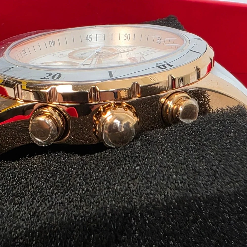 Invicta Angel Women's Watch - 40mm. Rose Gold. White